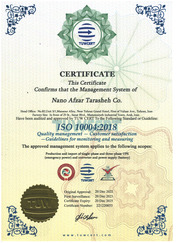  گواهینامه ISO10004